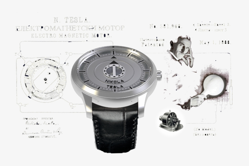 Technology Nikola Tesla - Watch, transparent png download
