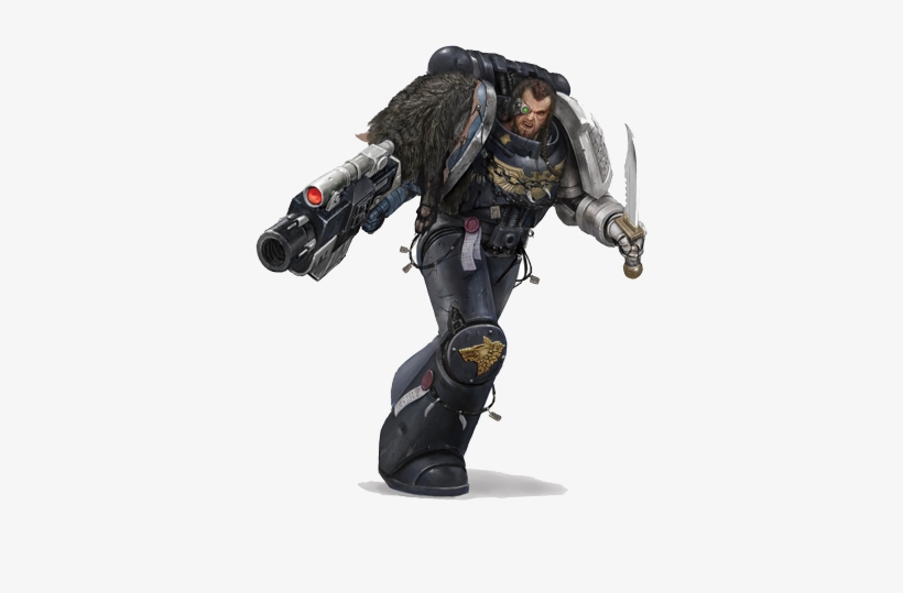 Deathwatch Tactical Marine - Space Wolves, transparent png download