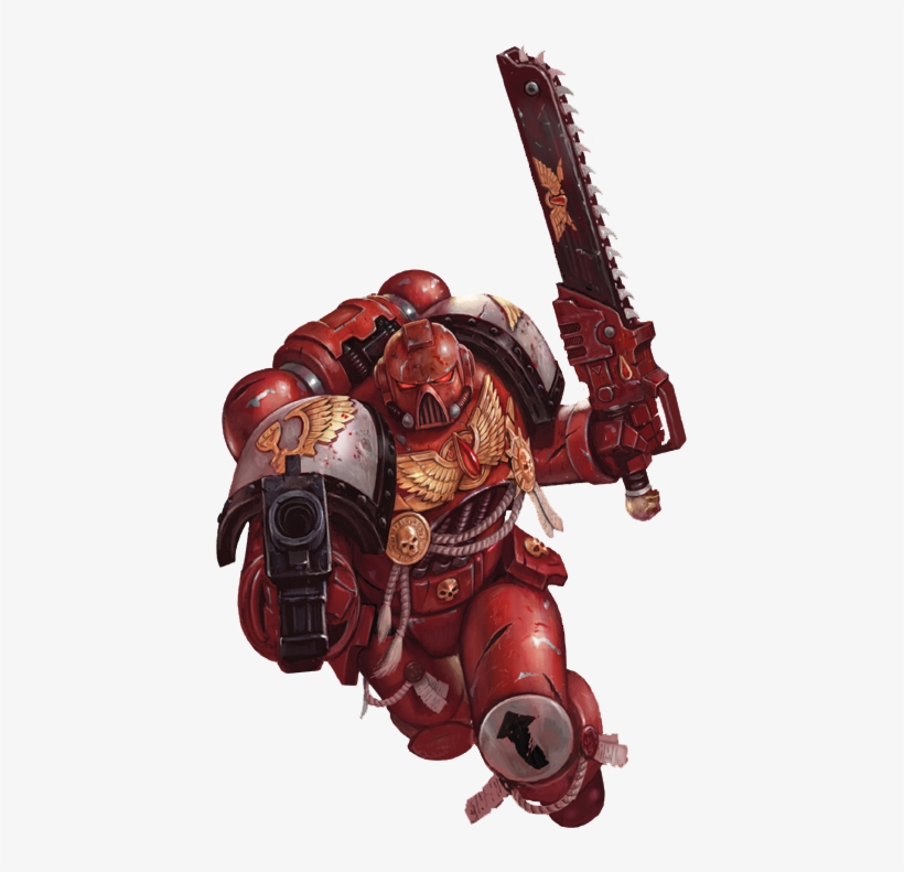 Blood Angels Space Marine - Space Marine Blood Angel, transparent png download