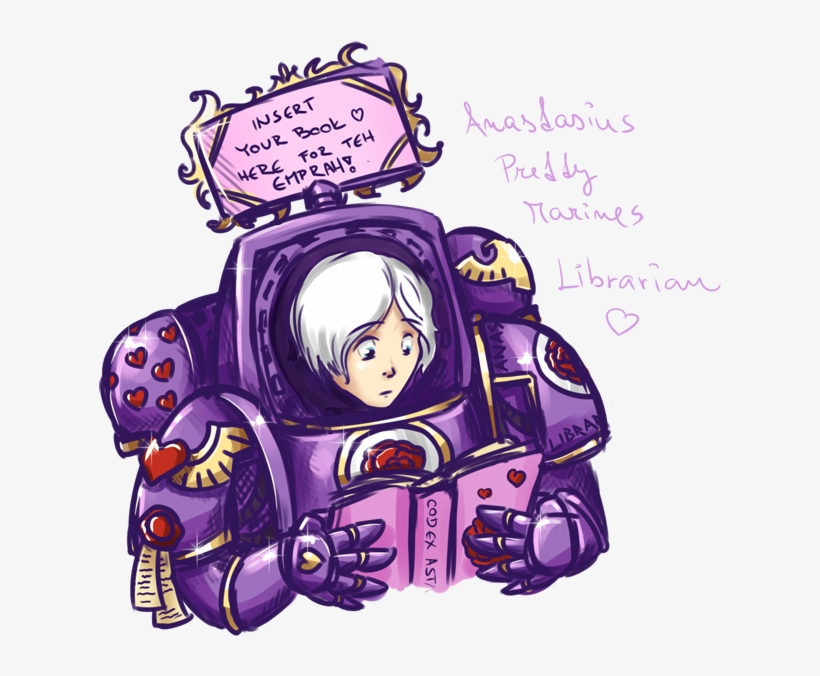 Insert Nastarius Here To2 Teh Aui Librarian - Warhammer 40k Fan Made Chapters, transparent png download