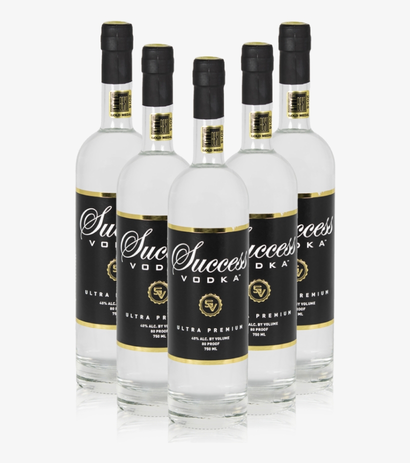 Bottles Update - Success Vodka, transparent png download