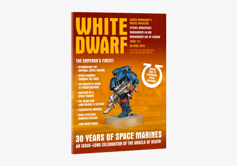 Come See The New Space Marines And Chaos Models And - White Dwarf November 016, transparent png download