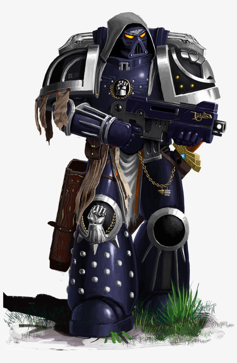 Bolter, Imperium, Portrait, Space Marines, Themaestronoob - Warhammer 40,000, transparent png download