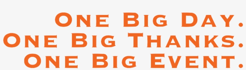 One Big Day - Big Event Virginia Tech, transparent png download