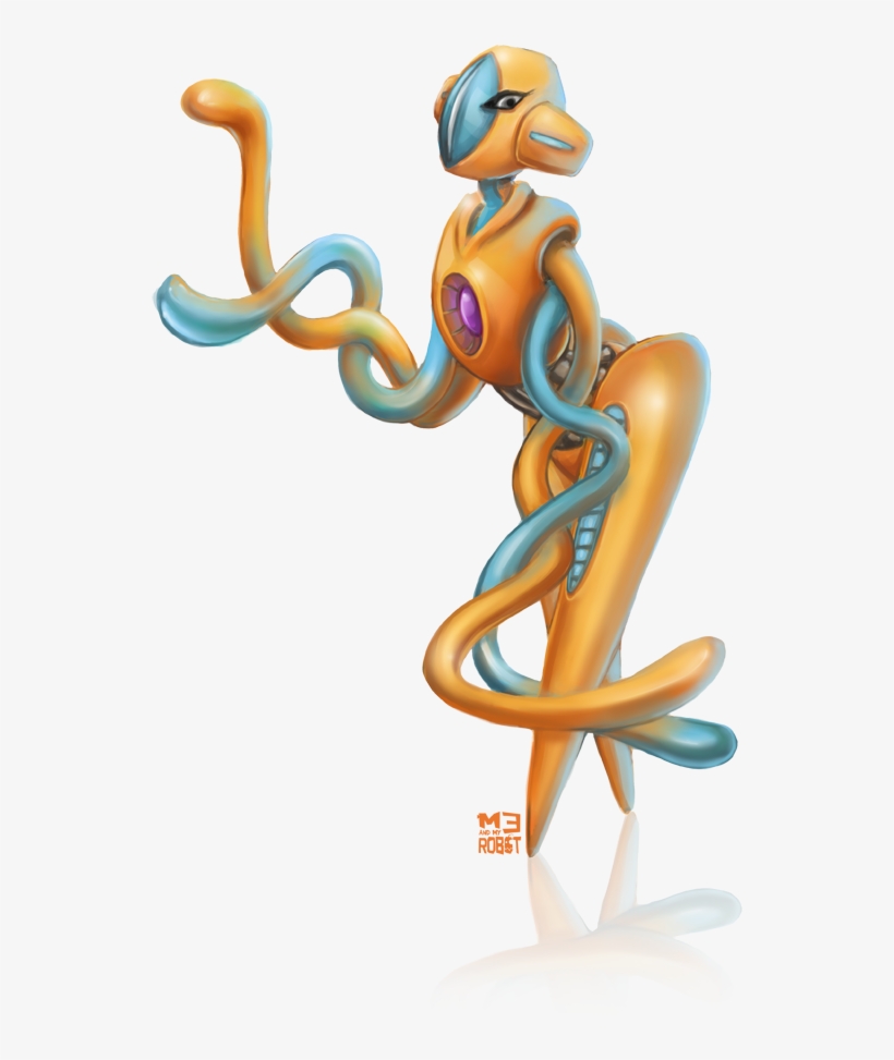 Deoxys - Female Deoxys, transparent png download