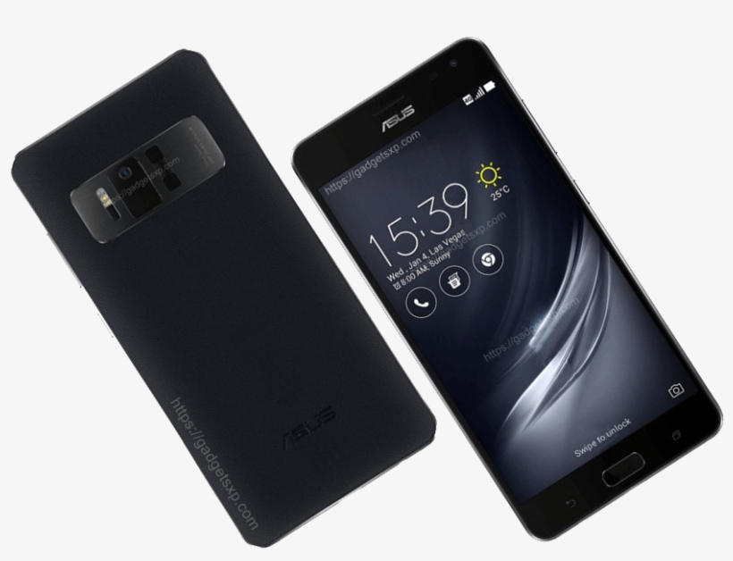 Asus Cell Phone Zenfone Ar Dual Sim 4g 128gb Black,, transparent png download
