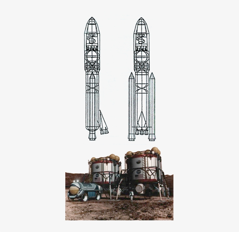 07 498k Marsdirect 16 Nov 2016 - Humans To Mars: Fifty Years Of Mission Planning, 1950-2000, transparent png download