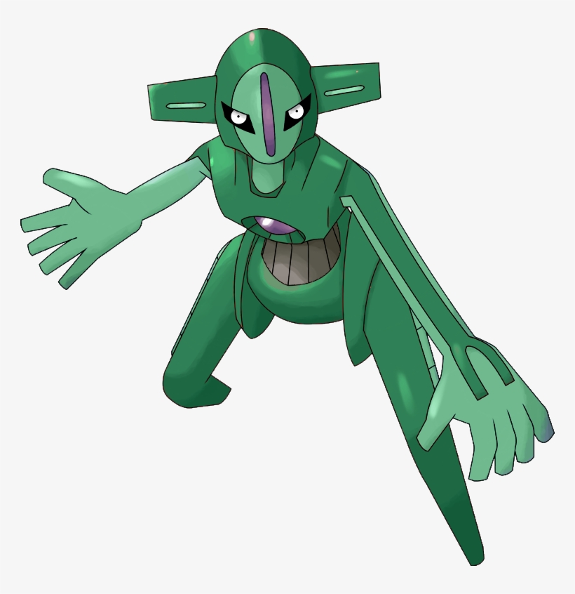View Deoxys , - Cartoon, transparent png download