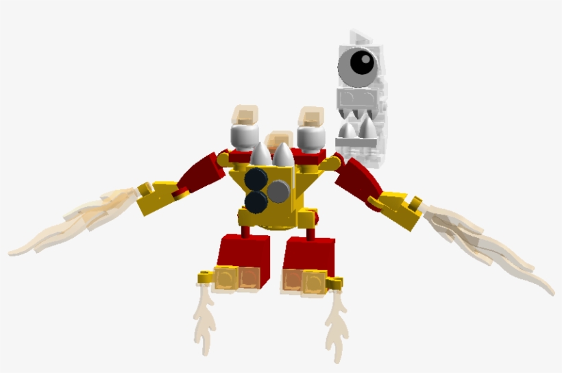 Flar And Burnik As Firestorm - Robot, transparent png download