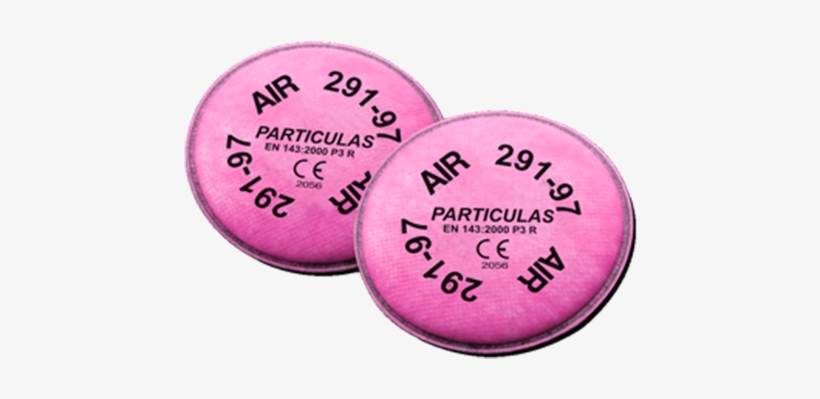 Filtro Air 291-97 Para Partículas - Personal Protective Equipment, transparent png download