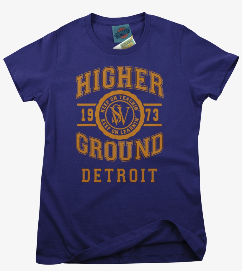 Stevie Wonder Inspired Higher Ground T-shirt - Active Shirt, transparent png download