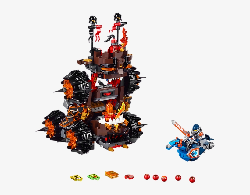 General Magmar's Siege Machine Of Doom - Lego Nexo Knights General Magmar's Siege Machine, transparent png download