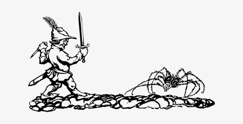 Redback Spider Thumb Spider Web Download - Spider, transparent png download