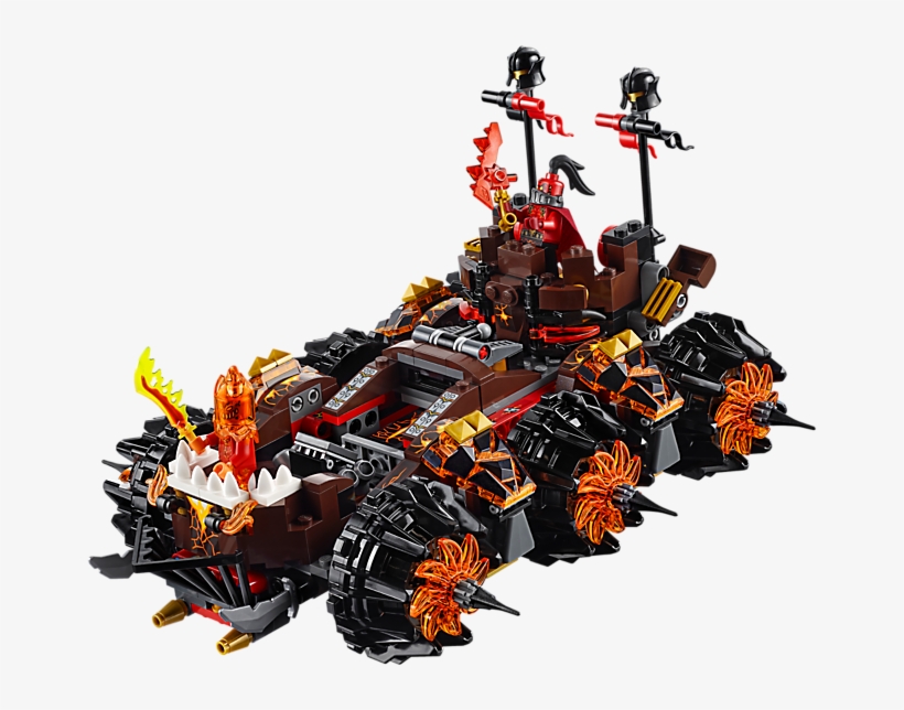 General Magmar's Siege Machine Of Doom - Lego - Nexo Knights - 70321 General Magmar's Siege, transparent png download