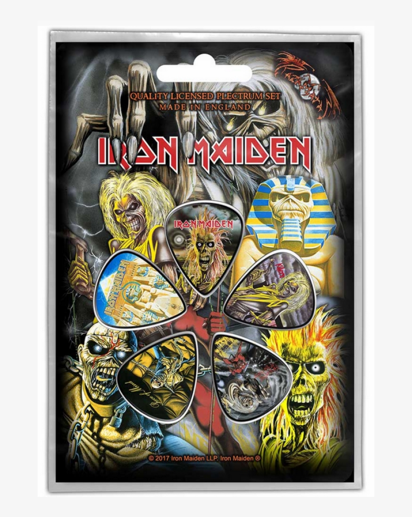 Razamataz Iron Maiden Early Albums Plectrums 5-pack, transparent png download