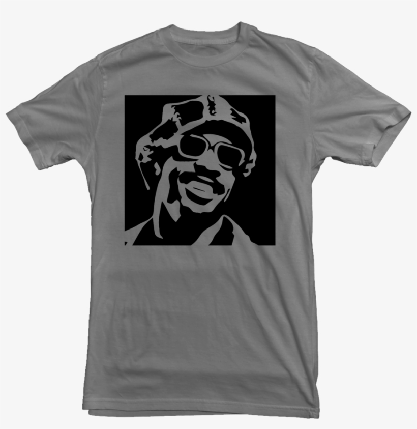 Stevie Wonder T-shirt Portrait - 13th Floor Elevators Shirt, transparent png download