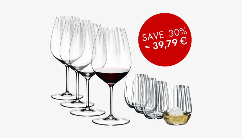 Filled White - Riedel Performance, transparent png download