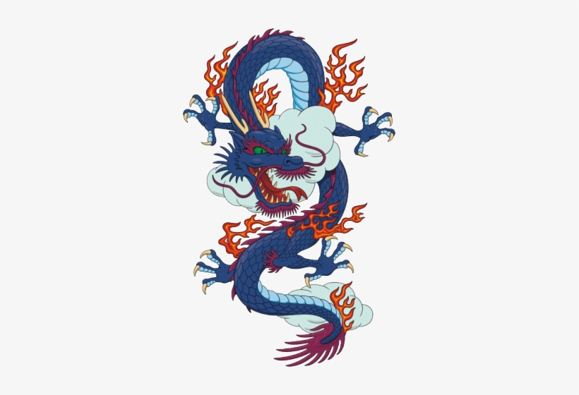 << Aca Esta La Imagen Ya Terminada, Y Sin Su Respectivo - Korean Dragon Png, transparent png download