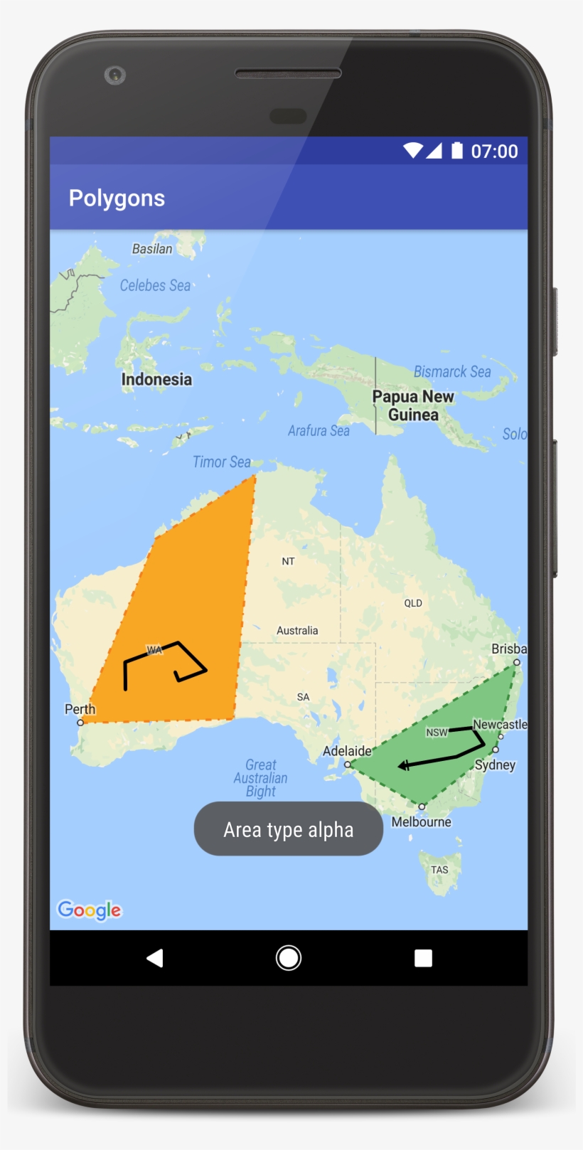 Set Up Your Development Project - Polyline Google Maps Android Studio, transparent png download