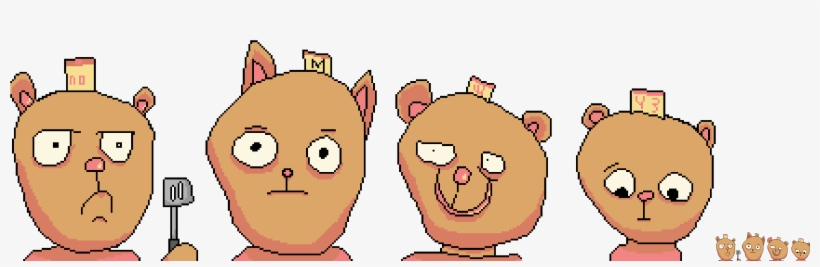 I Made Some Custom Burgerpants Sprites - Cartoon, transparent png download
