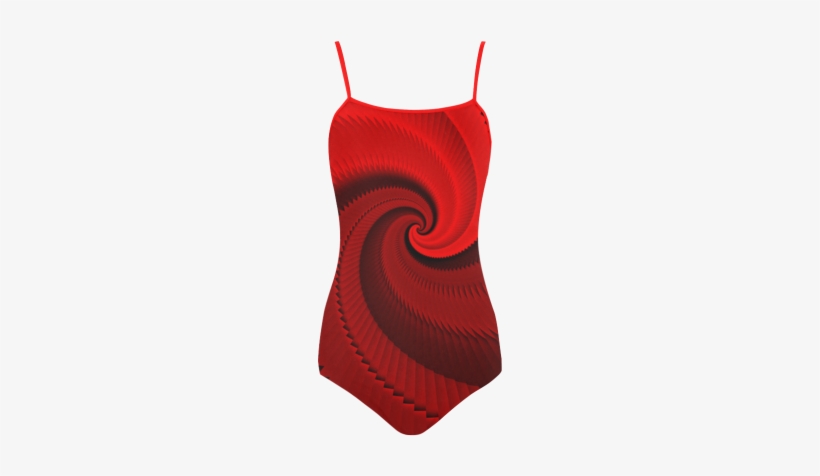 Red Rose Dragon Scales Spiral Strap Swimsuit - Cache Coeur Womens One Piece Swimsuits Passion, transparent png download