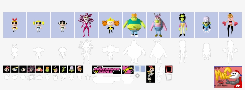 Find This Pin And More On Powerpuff Girls Video Games - Powerpuff Girls Chemical X Traction Characters, transparent png download