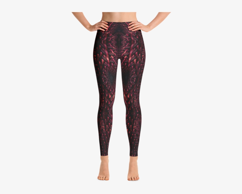Dragon Scales Yoga Tights - Black Honeycomb Leggings, transparent png download