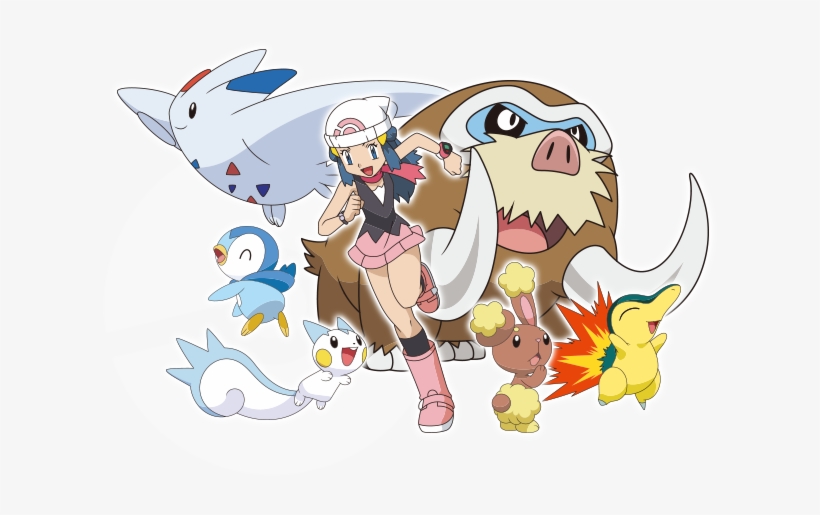 Buneary - Cyndaquil - Mamoswine - Pachirisu - Piplup - Pokemon Togekiss, transparent png download