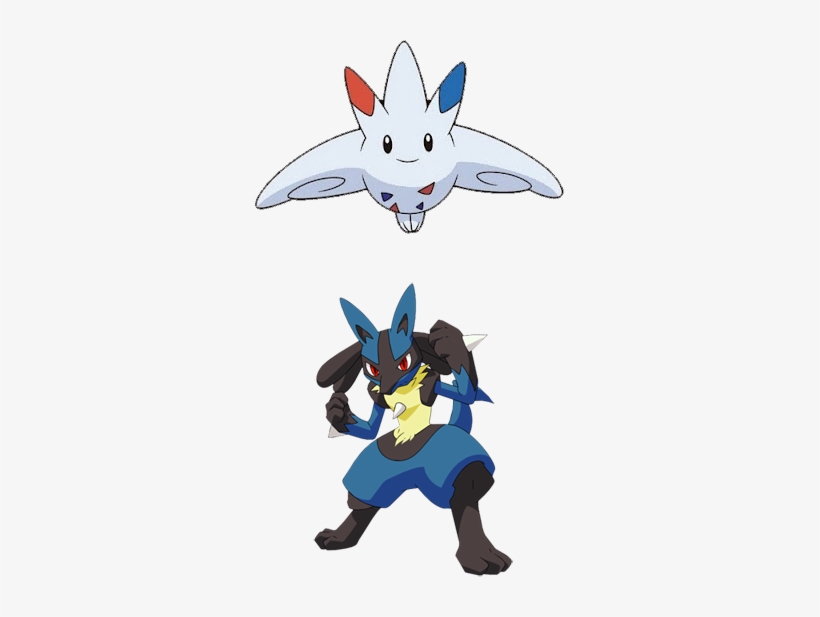 Lucario And Togekiss I Even Worked Hard In Getting - Pokemon Lucario, transparent png download