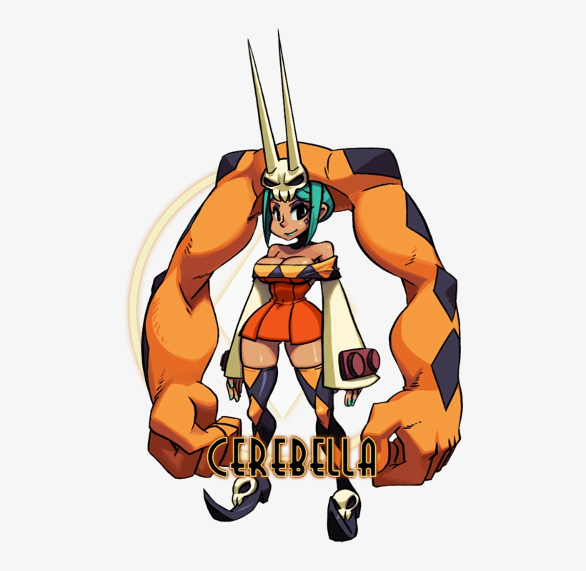 Cerebella - Skullgirls Cerebella, transparent png download