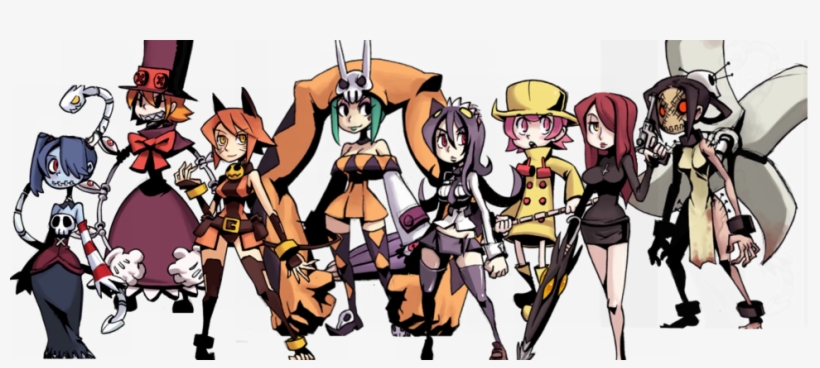 [ Img] - Skull Girl Characters, transparent png download