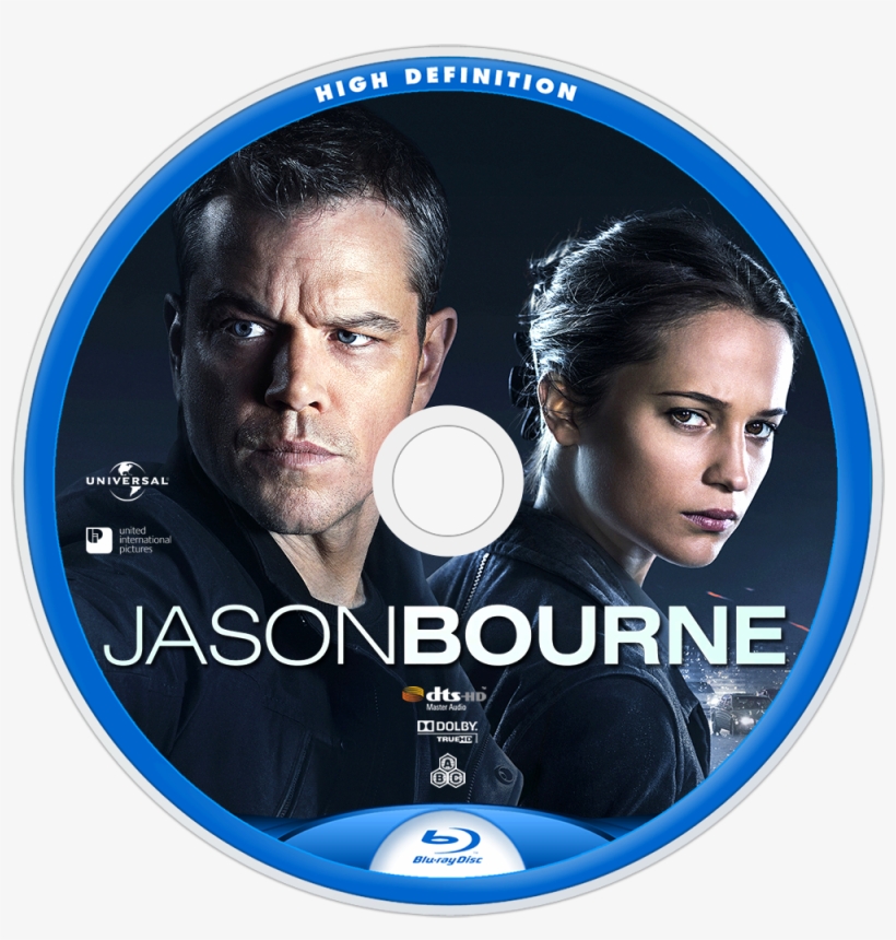 Jason Bourne Bluray Disc Image - Jason Bourne, transparent png download