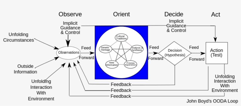 Raci Image - Ooda Loop, transparent png download