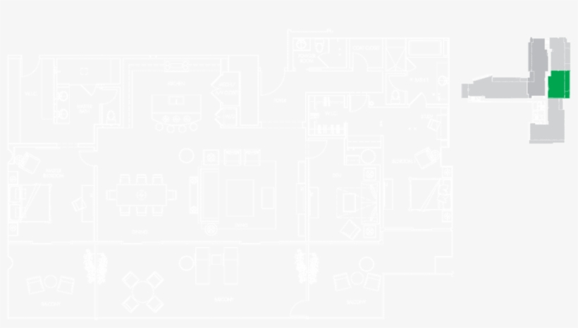 Altair Floor Plan Wht - Floor Plan, transparent png download