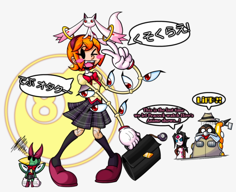 そくら This Is The Last Time We Let Peacock Watch Hive's - Skullgirls Big Band And Peacock, transparent png download