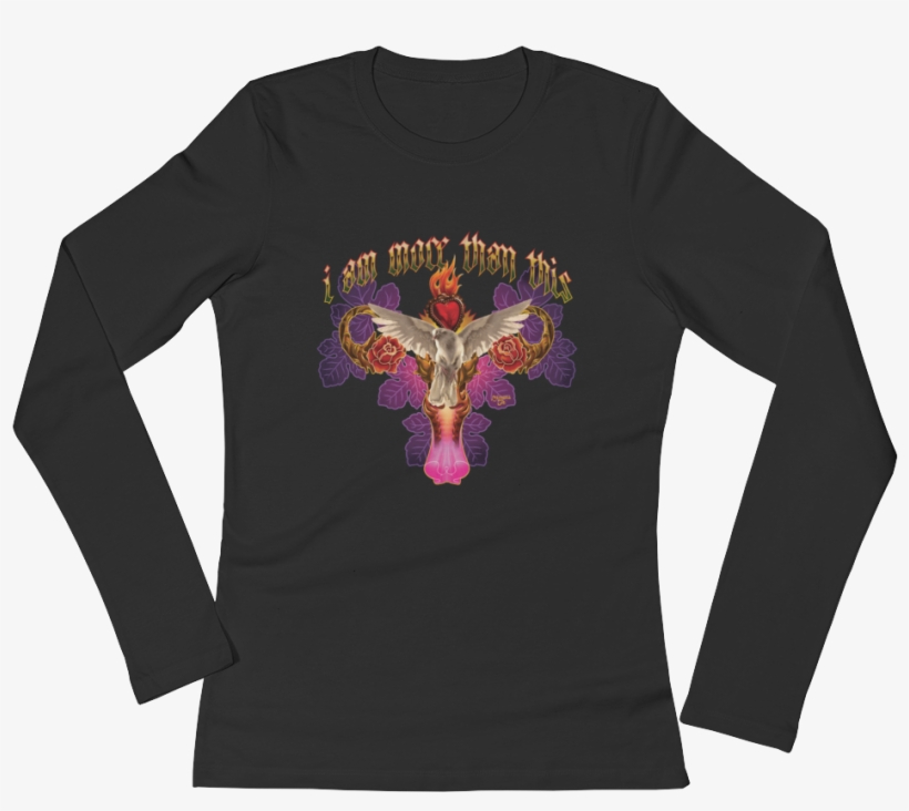 Morgana Sin's I Am More Than This Ladies' Long Sleeve - Salah T Shirt Ladies, transparent png download