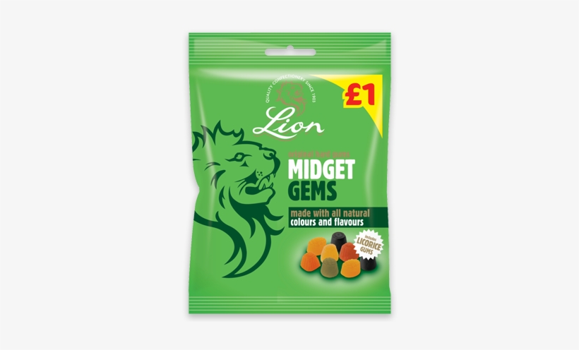 Lion Midget Gems, transparent png download