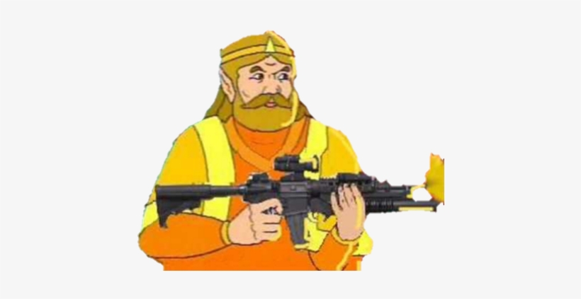 Lien Direct, 2017/45/7/1510518530 Milice D Hairoule - King Harkinian With A Gun, transparent png download
