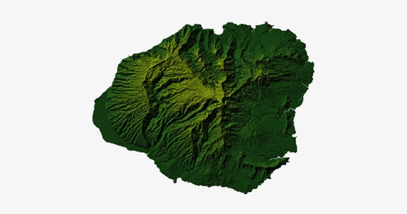 Imagery Currently Available For Kauai - Kauai Map Vector, transparent png download