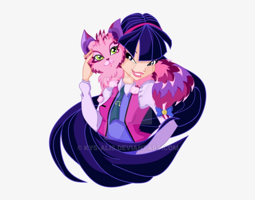 Iti/nmdis Images You Can Sing With Me By Kys Wallpaper - Winx Club Musa Fairy Animal, transparent png download