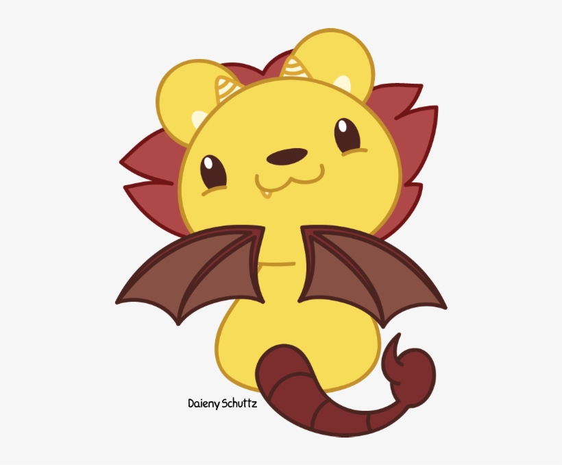Chibi Manticore By Daieny - Manticore, transparent png download