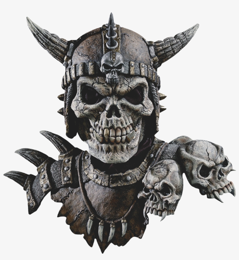 Calavera - Http - //www - Deviantart - Com/art/kronos - Kronos Mask And Shoulders, transparent png download