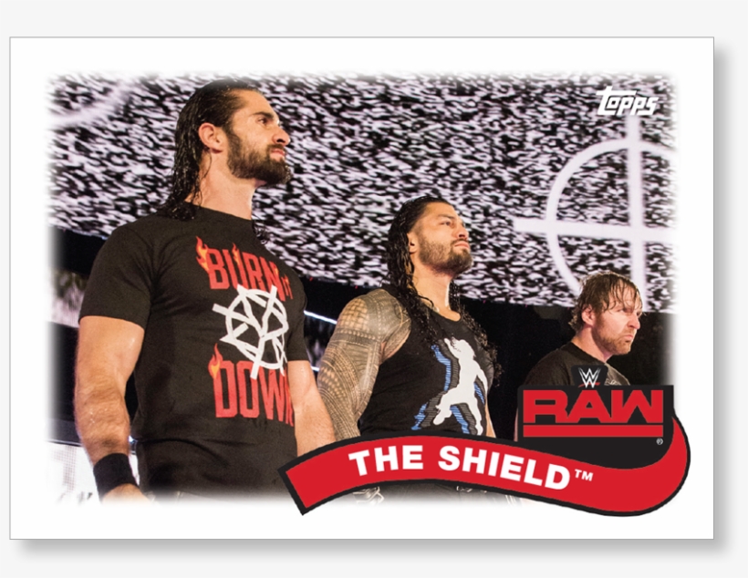 2018 Topps Wwe Heritage The Shield Tag Teams And Stables, transparent png download