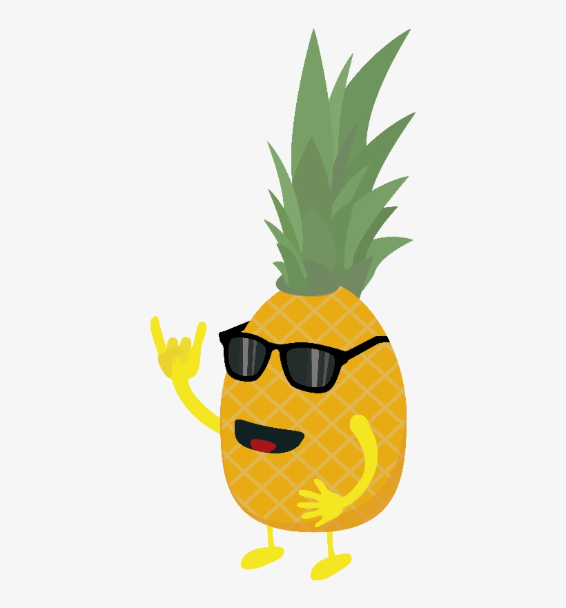 Heavy Metal Pineapple, transparent png download