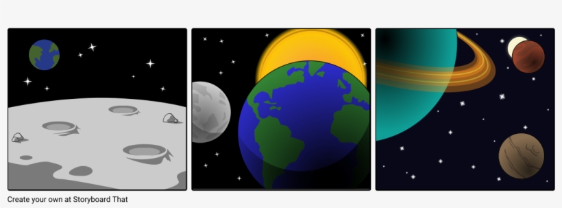 Outer Space - Storyboard, transparent png download