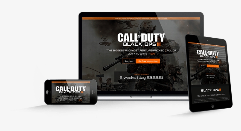Based On The Newly Released First Person Shooting Game, - Call Of Duty Black Ops, transparent png download