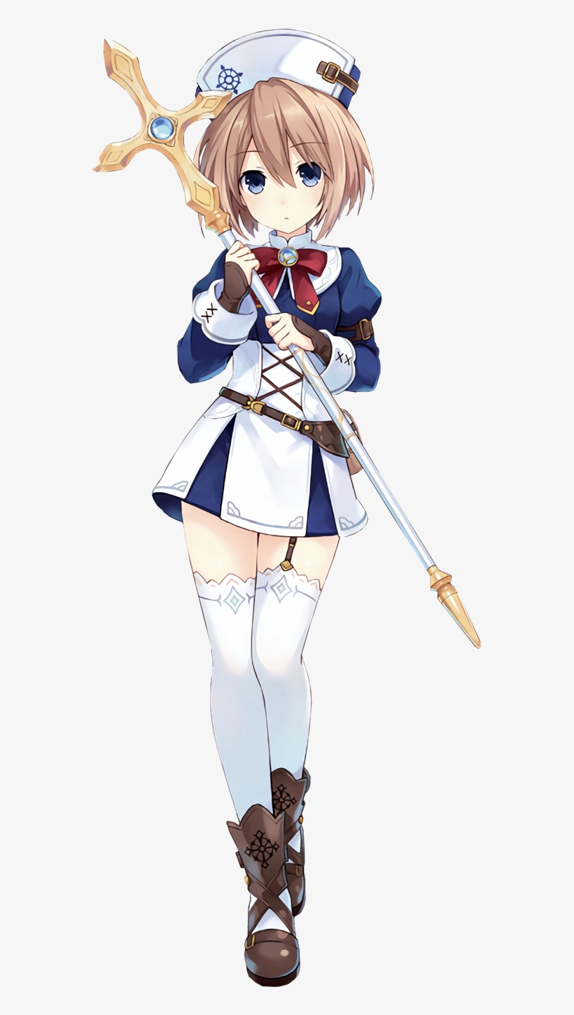 Blanc/four Goddesses Online - 4 Goddesses Online Blanc, transparent png download