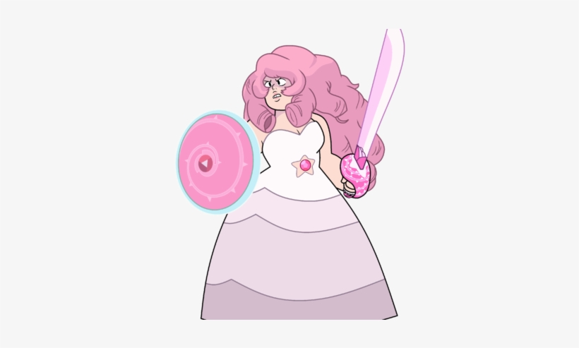 Rose Quartz - Steven Universe Rose Quartz Fighting, transparent png download