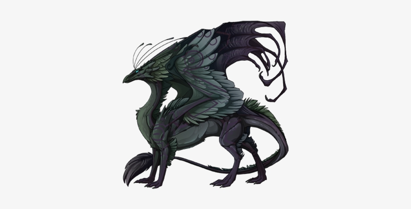 4451701 350 - Sebastian Michaelis As A Dragon, transparent png download
