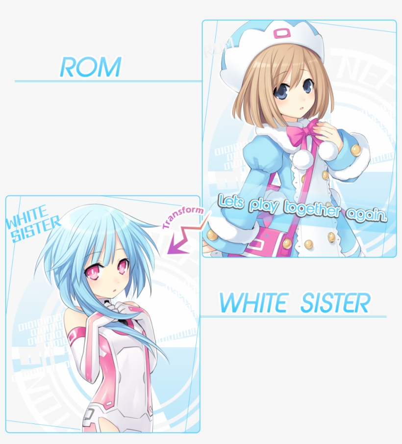 Chara10-1 - Hyperdimension Neptunia Au Rom, transparent png download